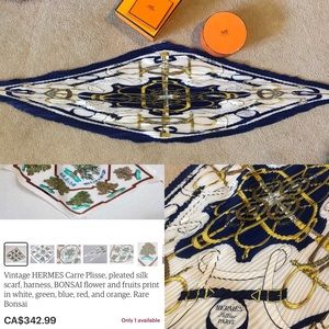 Vintage Hermes scarf